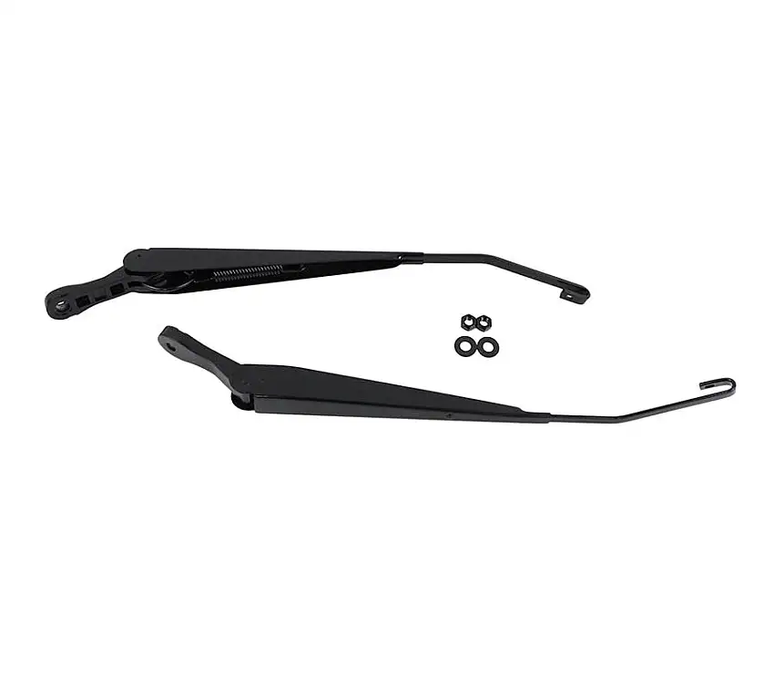 Kentrol 50591 Jeep JK Windshield Wiper Arms Pair 07-18 Wrangler JK Powdercoat Black Kentrol