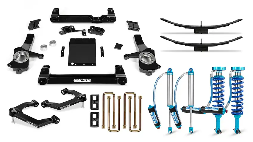 Cognito Motorsports Suspension 510-P0955 Cognito 3" Elite Leveling Kit w/ King 2.5 Shocks