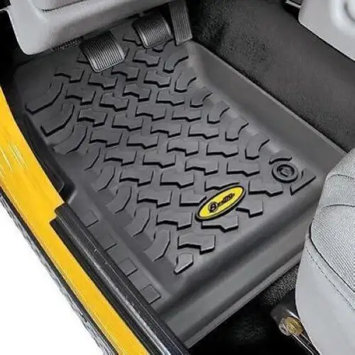 BESTOP Floor Liners Front For 1976-95 Jeep Wrangler YJ & CJ Series 5151101