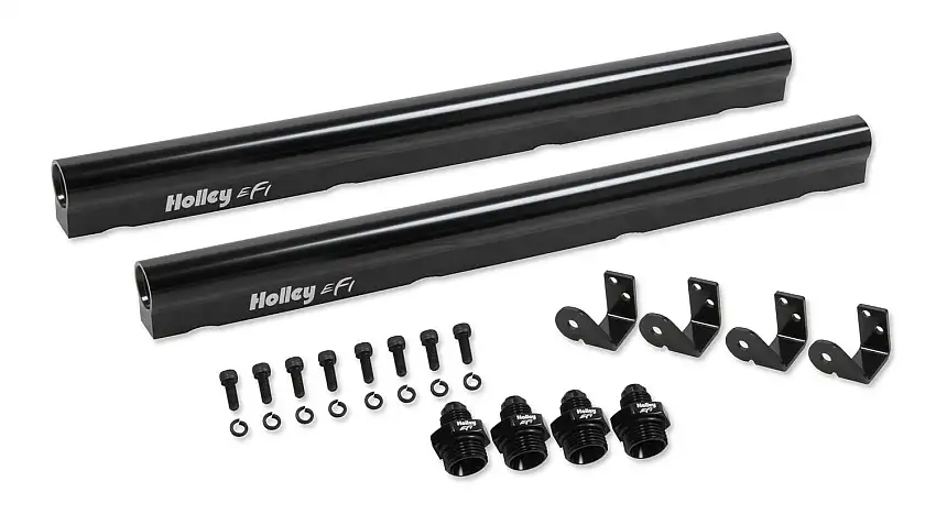 Holley EFI 534-232 BILLET FUEL RAILS -OE LS7 W/TALL HP INJ