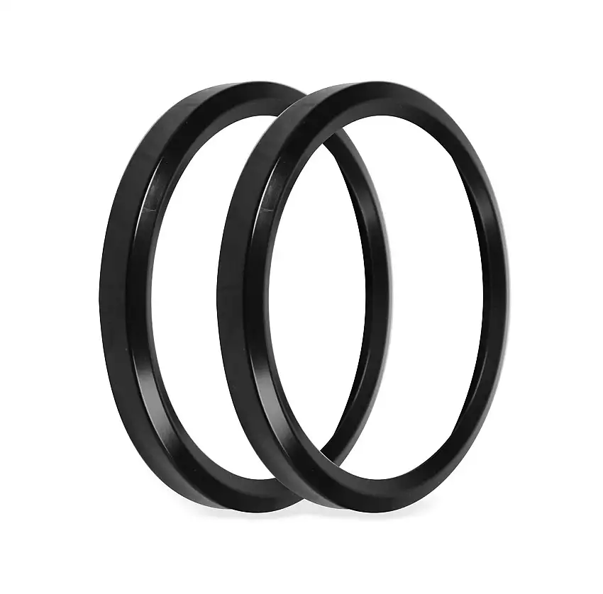Holley EFI 553-146BK 3-3/8 BEZELS, BLACK, PACK OF 2