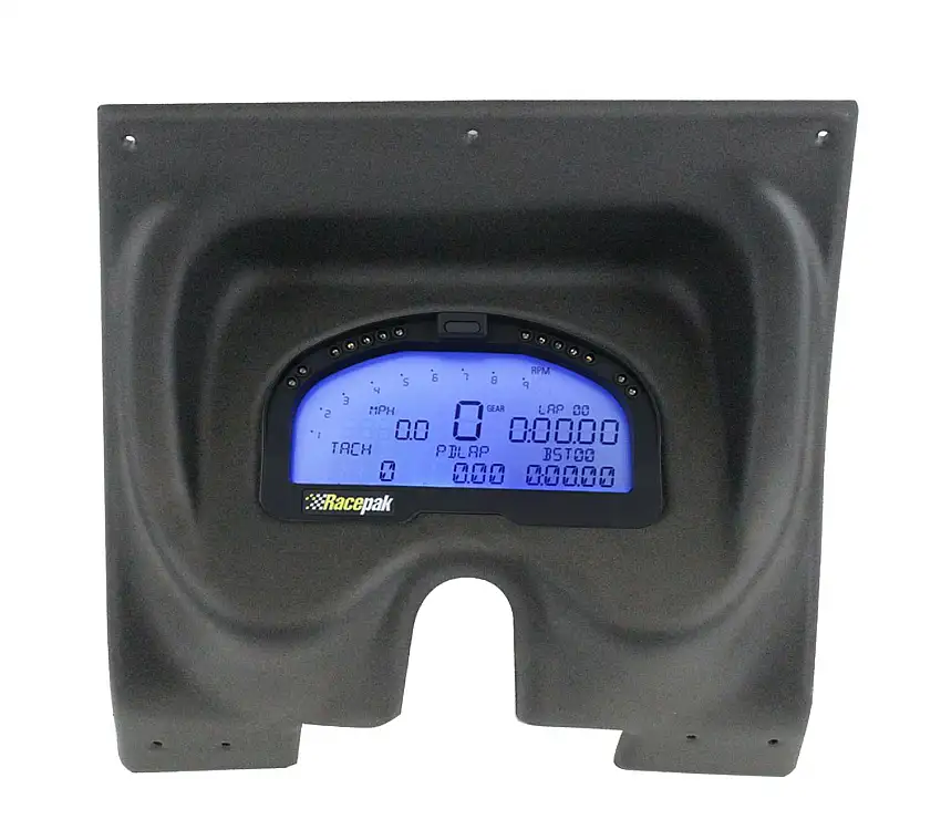 Holley EFI 553-320 1967-68 CAMARO RACEPAK BLACK DASH PANEL