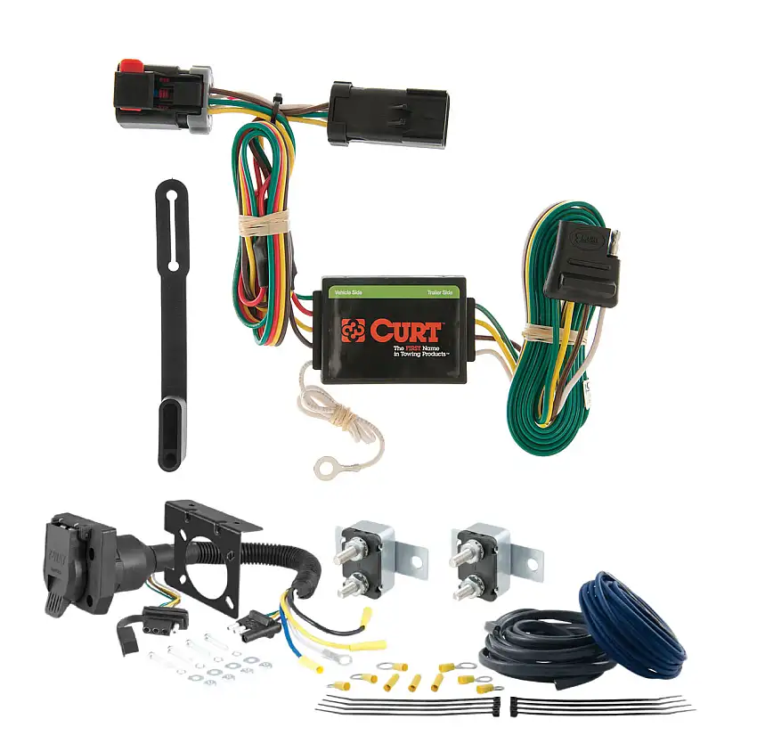 01 - 06 Suzuki XL-7 CURT Trailer Brake Controller 7-Way Upgrade Kit 7WK2342