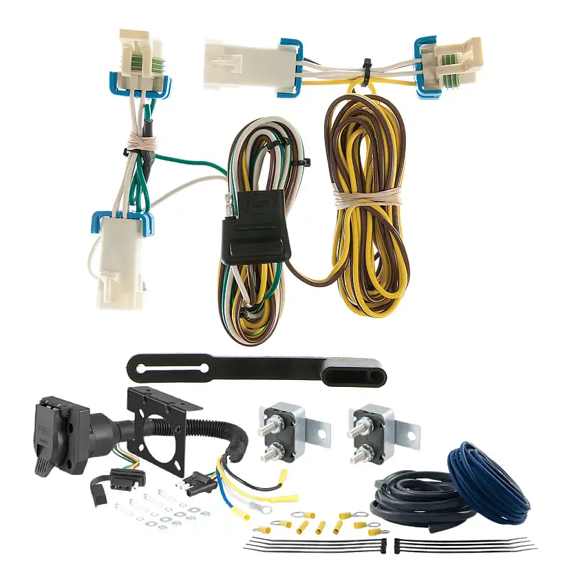 02 - 07 JEEP Liberty CURT Trailer Brake Controller 7-Way Upgrade Kit 7WK1566