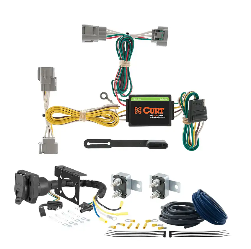 04 - 12 GMC Canyon CURT Trailer Brake Controller 7-Way Upgrade Kit 7WK1070