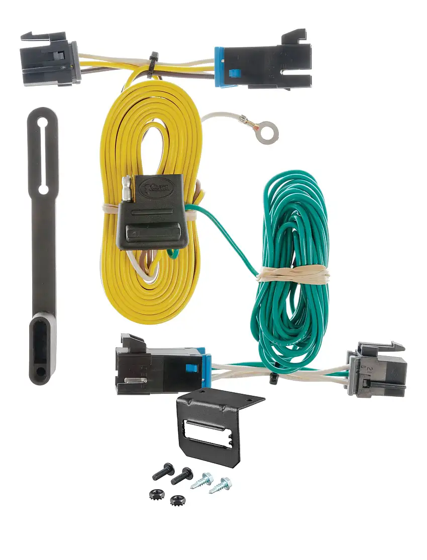 03-14 Chevrolet Express 1500 CURT 4-flat Plug and Play Trailer Wiring