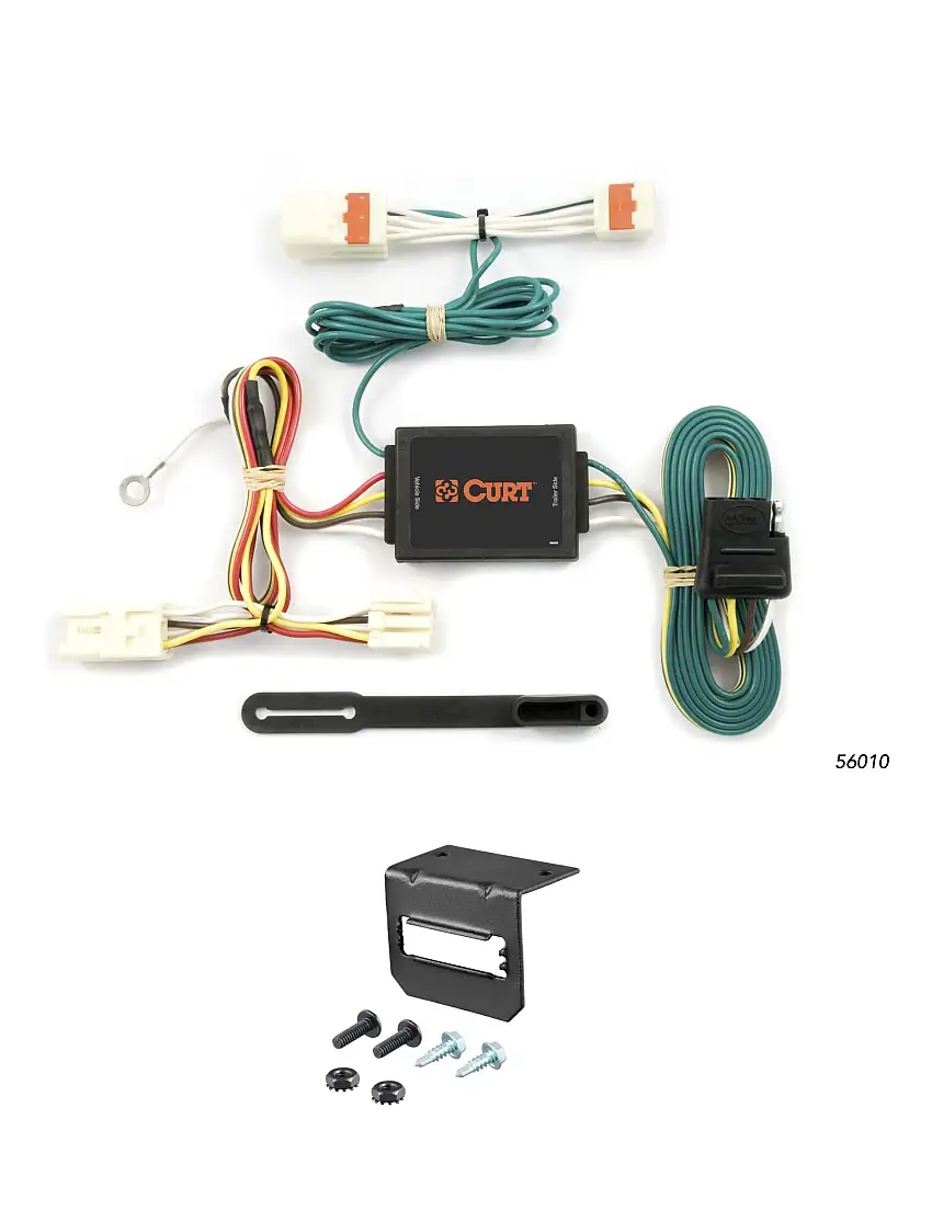 00-06 Mazda MPV CURT 4-flat Plug and Play Trailer Wiring