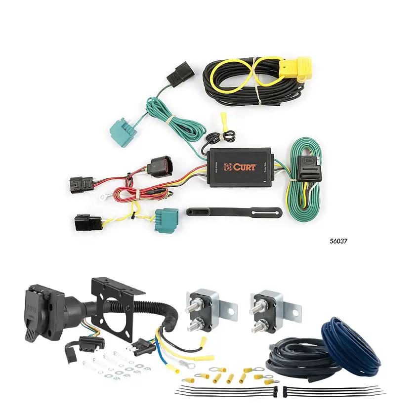 03 - 07 Saturn Ion Excluding Red Line and 2.4L CURT Trailer Brake Controller 7-Way Upgrade Kit 7WK2229