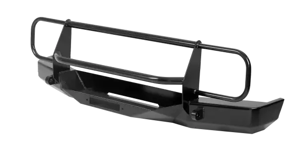 Warrior Products Rock Crawler Front Bumper with Brush Guard, D-Ring Mounts and Winch Mount (Gen.1)For 1984-01 Jeep Cherokee XJ 56055