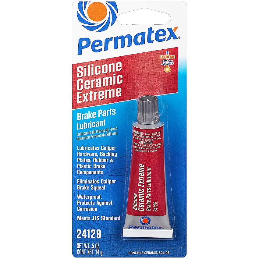 Silicone Ceramic Extreme Brake Parts Lubricant by Permatex