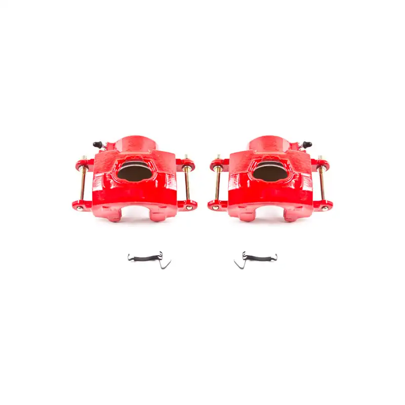 Power Stop 94-96 Chevrolet Impala Front Red Calipers w/o Brackets - Pair