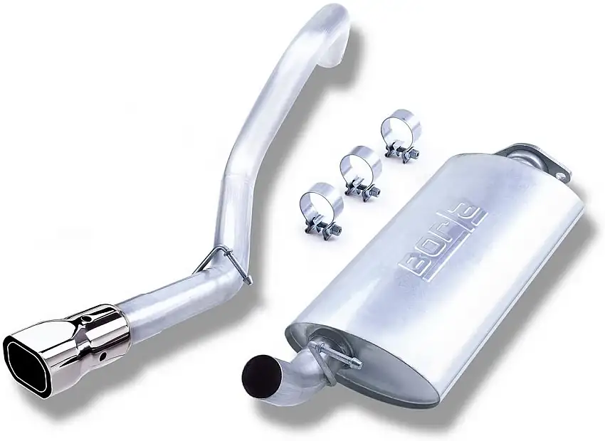 Borla Performance T-304 Stainless Steel Cat-Back System For 2000-06 Jeep Wrangler TJ With 2.5L or 4.0L