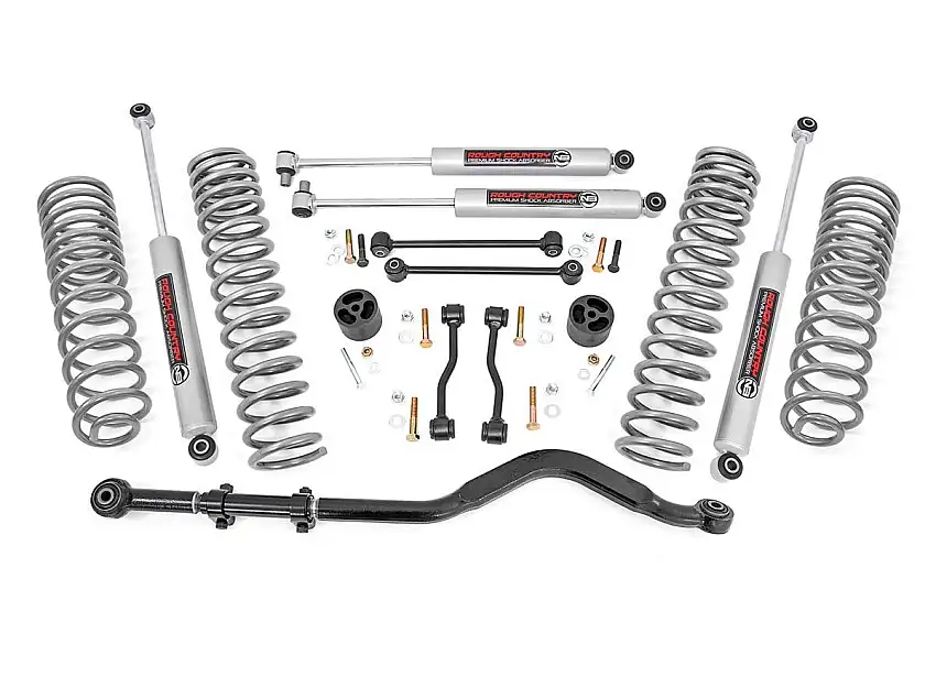 Rough Country 3.5in Suspension Lift Kit with N3 Shocks for 2024 Jeep Gladiator JT 78930
