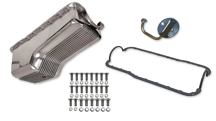 Weiand 6524FWND Weiand Aluminum Oil Pan Kit