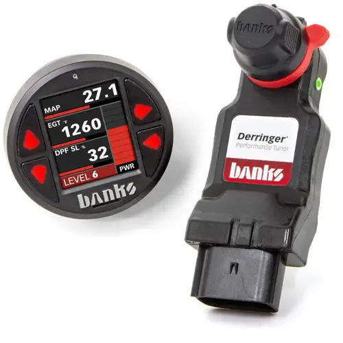 Banks Power Derringer Tuner With Idash 1.8 Supergauge For 14-18 Ram 1500 3.0L Ecodiesel