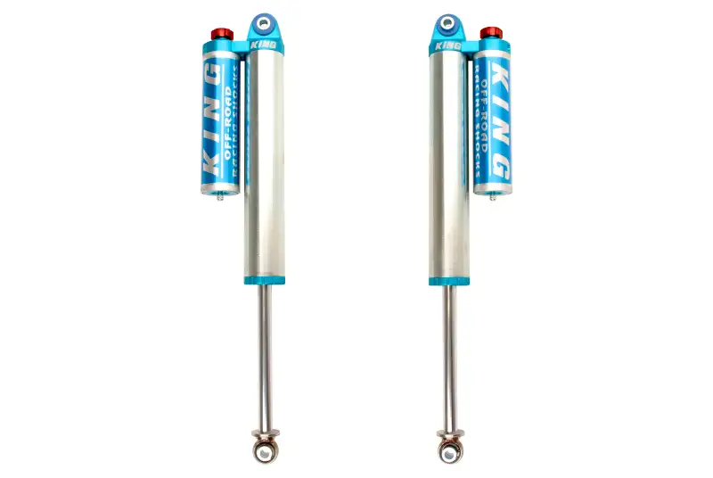 King Shocks 2011+ Chevrolet Silverado 2500/3500/HD Rear 2.5 Dia Piggyback Res Shock w/Adj (Pair)