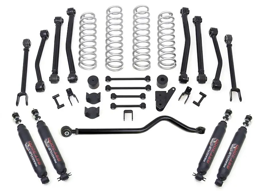 ReadyLIFT 4" 8-Arm SST Lift Kit With shocks For 2007+ Jeep Wrangler JK 2 Door & Unlimited 4 Door Models 69-6409