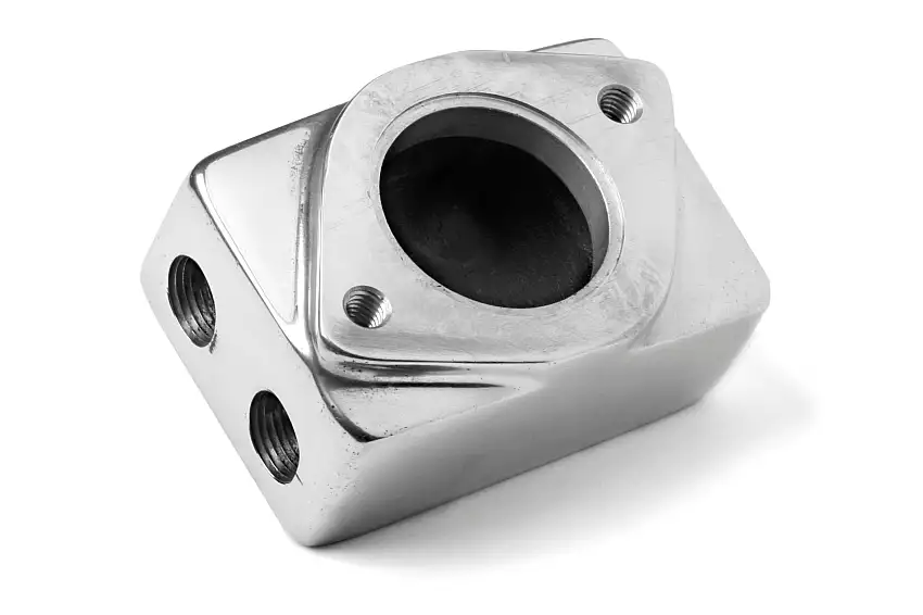 Weiand 7134P Weiand 6-71/8-71 Supercharger Remote Thermostat Housing
