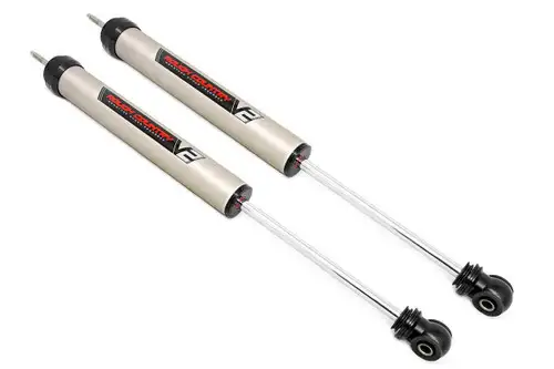 Rough Country 05-20 Toyota Tacoma 2wd V2 Rear Monotube Shock Absorbers Pair 6.5-8 Inch 760767_C