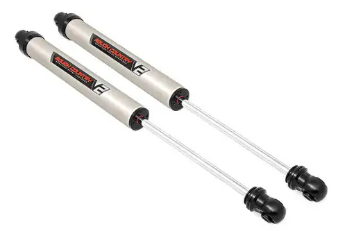 Rough Country 87-95 Jeep Wrangler YJ V2 Rear Monotube Shocks Pair 5.5 Inch