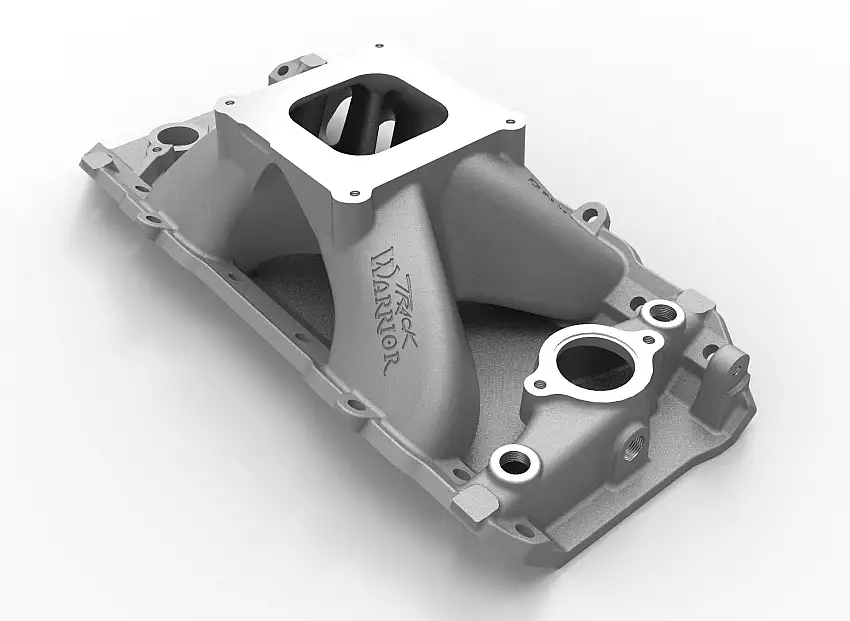 Weiand 7620 Weiand Track Warrior Intake - Chevy Big Block V8