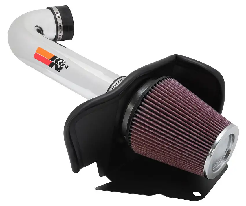 K&N Metal Air Intake for 11-14 Jeep Grand Cherokee WK2 & Dodge Durango with 5.7L 77-1563KP