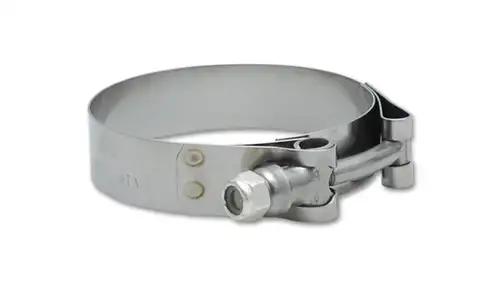 Vibrant SS T-Bolt Clamps Pack of 2 Size Range: 2.53in to 2.75in O.D. 2792