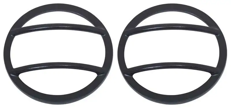 Kentrol 80014 Jeep JK Fog Light Cover Pair 07-18 Wrangler JK Textured Black Kentrol