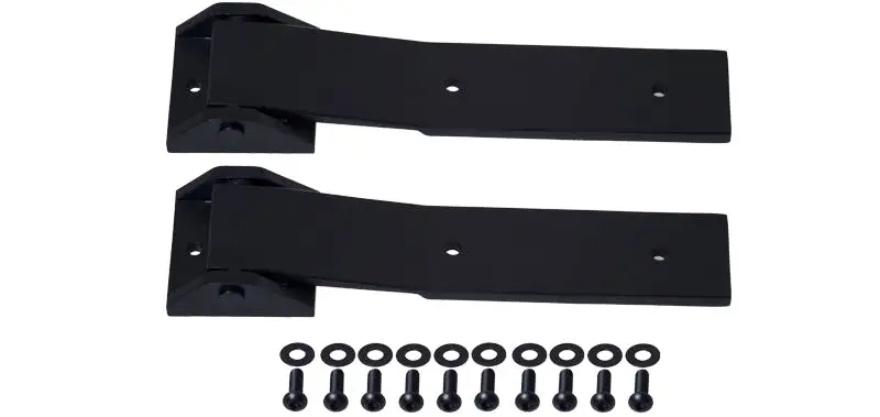 Kentrol 80578 Jeep JK Tailgate Hinge Pair 07-18 Wrangler JK Textured Black Kentrol