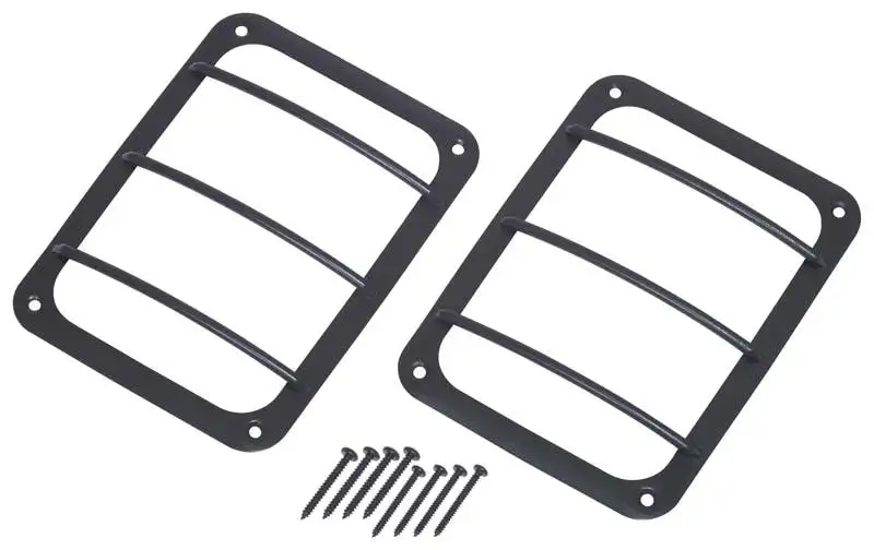 Kentrol 80582 Jeep JK Taillight Guard Pair 07-18 Wrangler JK Textured Black Kentrol