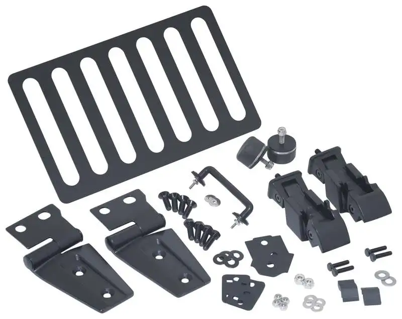 Kentrol 80588 Jeep JK Hood Kit 07-18 Wrangler JK Textured Black Kentrol