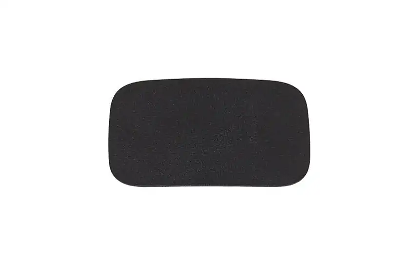 Kentrol 80708 Jeep JK Plate Delete Badge 07-18 Wrangler JK Textured Black Kentrol
