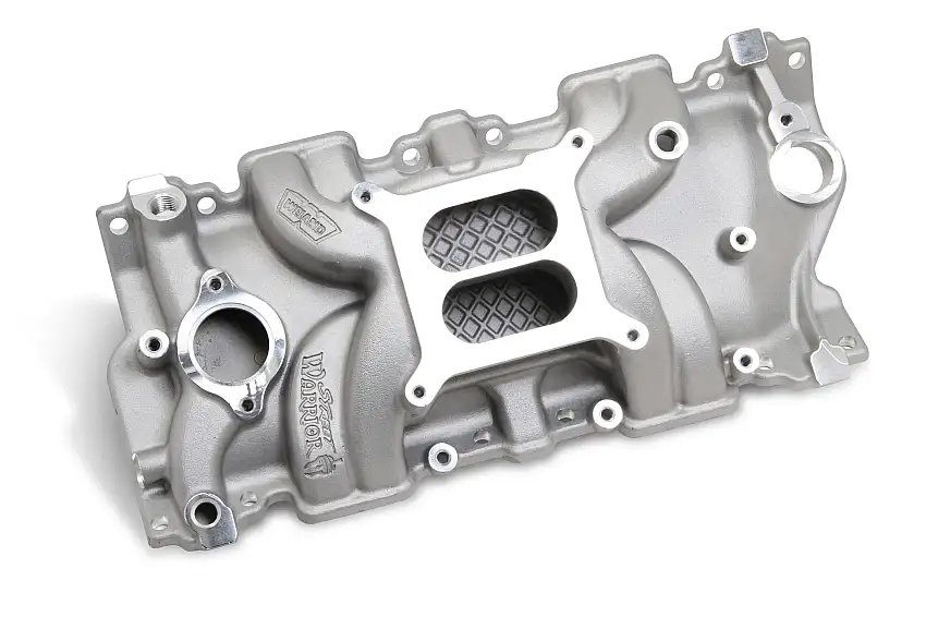 Weiand 8120WND Weiand Street Warrior Intake - Chevy Small Block V8