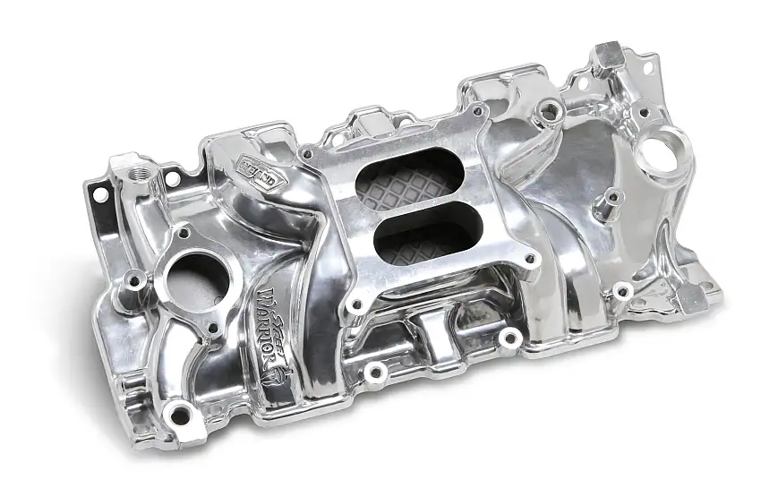 Weiand 8120P Weiand Street Warrior Intake - Chevy Small Block V8