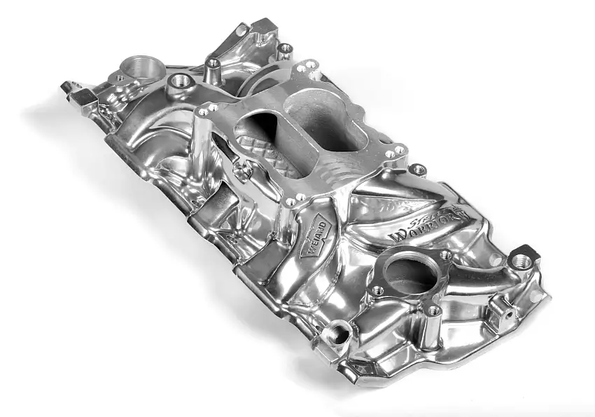 Weiand 8125P Weiand Street Warrior Intake - Chevy Small Block V8