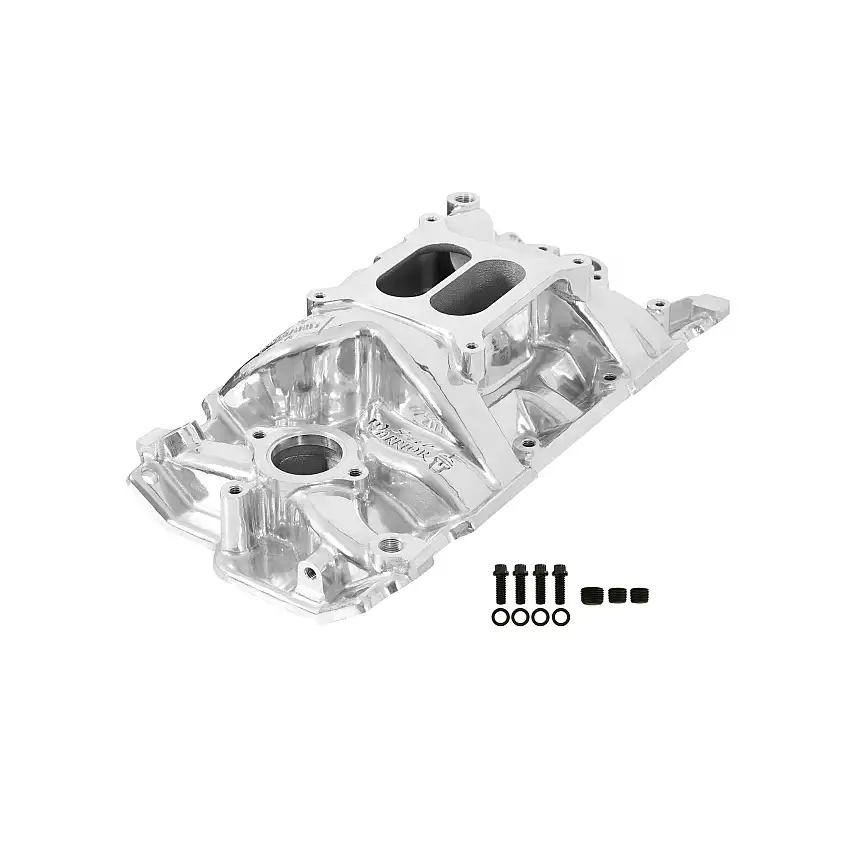 Weiand 8150P Weiand Speed Warrior Intake - Chevy Small Block V8
