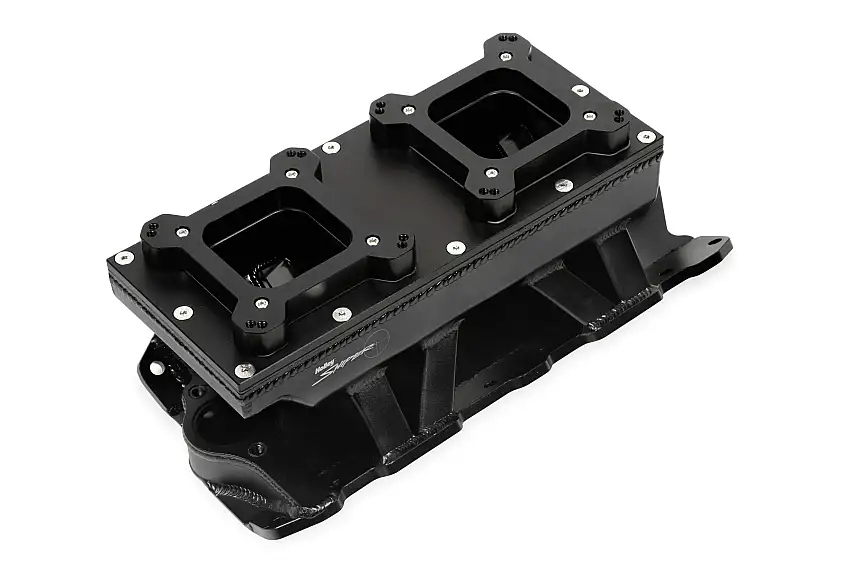Sniper Motorsports 825124 Sniper Sheet Metal Fabricated Intake Manifold Small Block Chevy