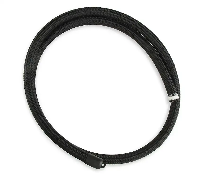 Mr. Gasket 841008 Mr. Gasket Black Nylon Braided Hose 8 AN - 10 Feet