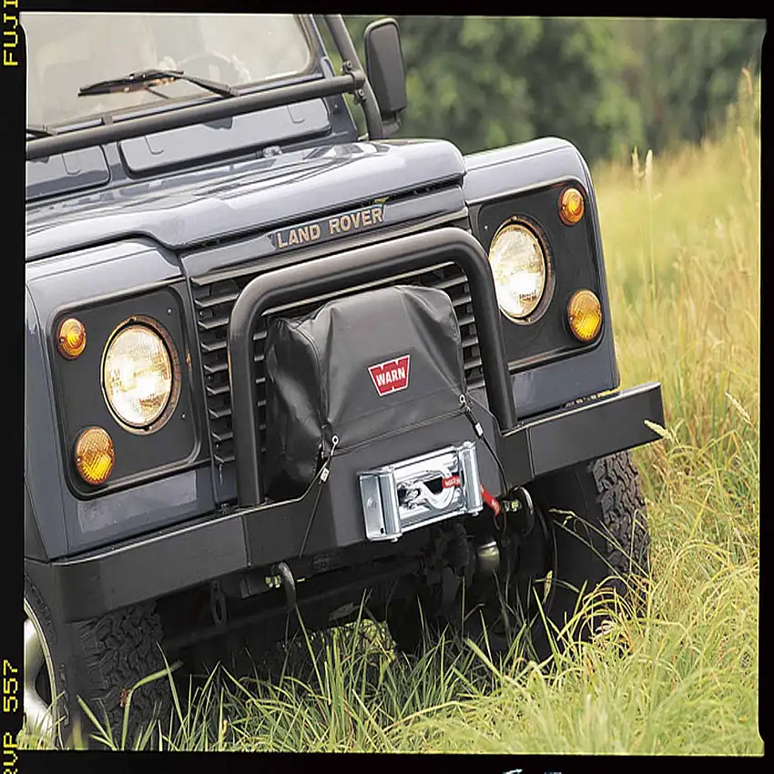 Warn 8557 Winch Cover Durable Nylon Backed Vinyl