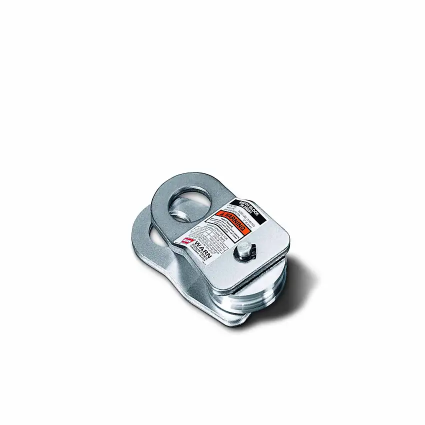 Warn 88899 Snatch Block 5T - Heat Reduction, Double Pulling Power
