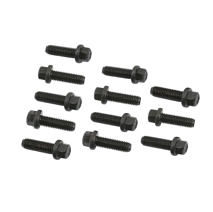 Mr. Gasket 918G Mr. Gasket Header Bolts - M8-1.25 25mm Hex Head - Black Oxide