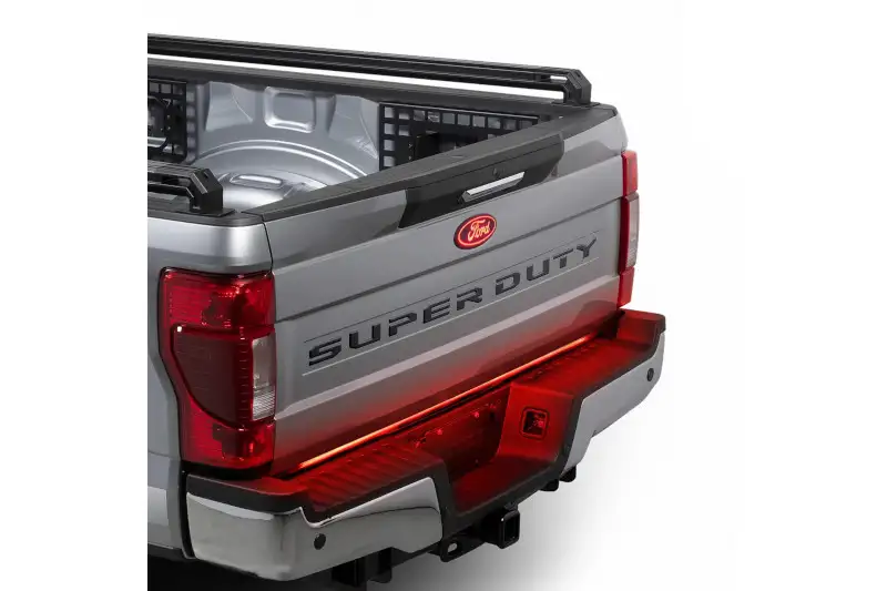 2020-2022 Ford Super Duty Putco Luminix Red LED Tailgate Emblem | 92752