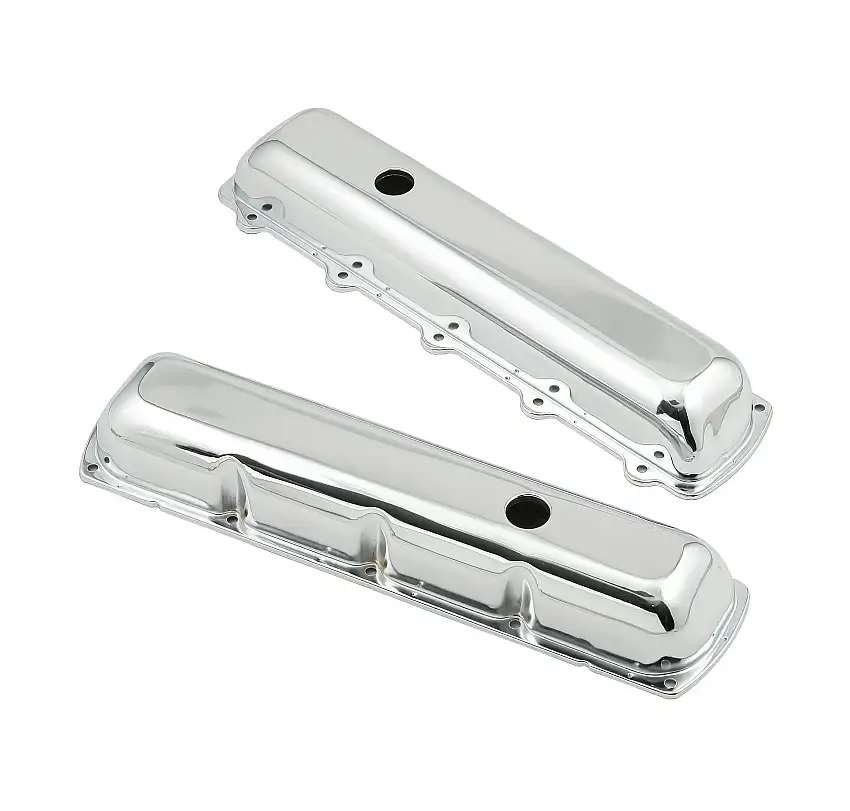 Mr. Gasket 9422 Mr. Gasket Chrome Valve Covers without Baffle