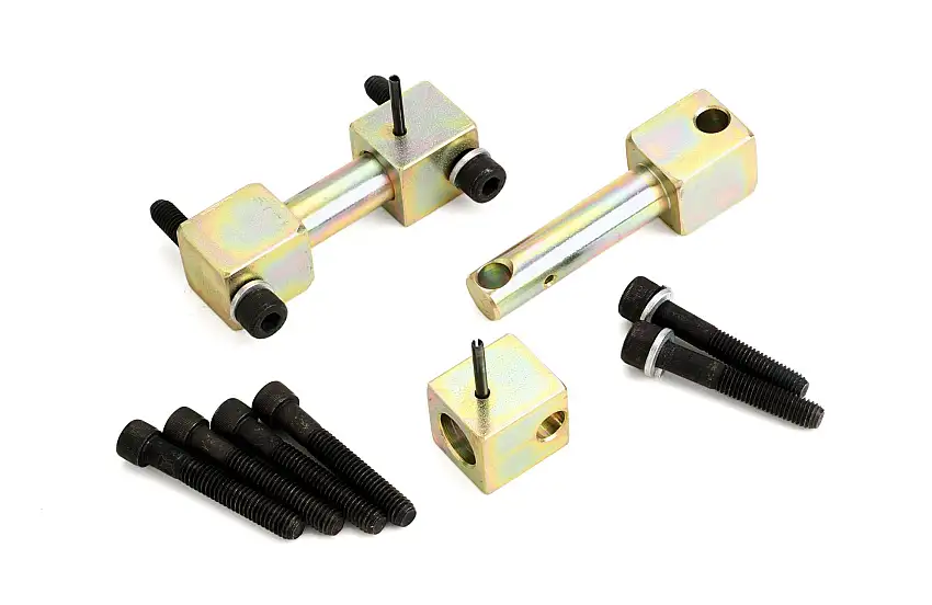 JKS Manufacturing Rear Bar Pin Eliminators For 1984-06 Jeep Cherokee XJ, Wrangler TJ & Unlimited Models 9604
