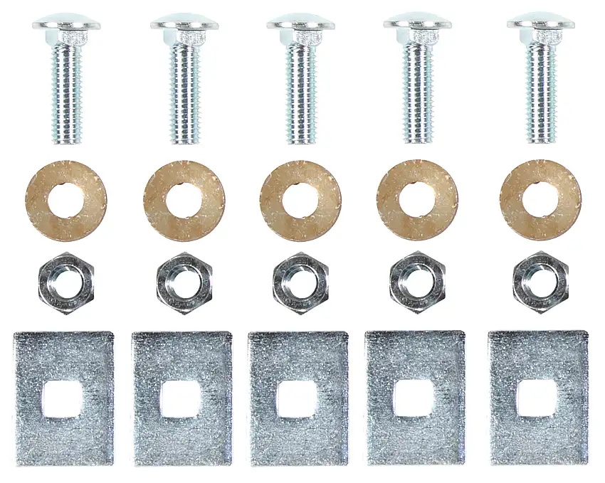 Reese Towpower Hardware Kit For Class 3 Trailer Hitch, 2 Inch 96522 For 1988-2000 GMC C2500 w/Aftermarket Roll Pan