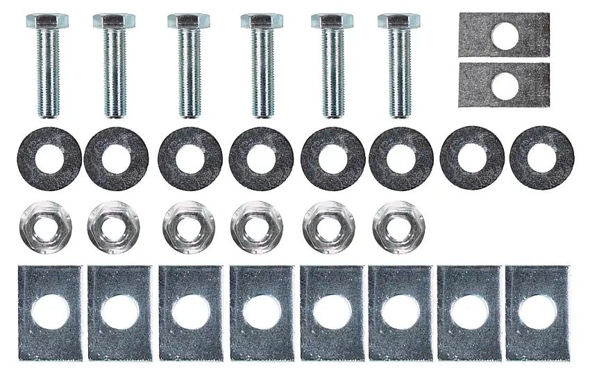 Reese Towpower Hardware Kit For Class 4 Trailer Hitch, 2 Inch 96906 For 1992-1994 Ford E-150 Econoline