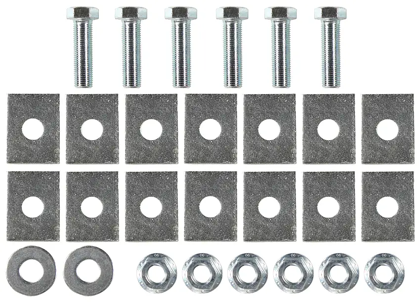 Reese Towpower Hardware Kit For Class 5 Trailer Hitch, 2 Inch 96945 For 2000-2002 Ford E-350 Econoline