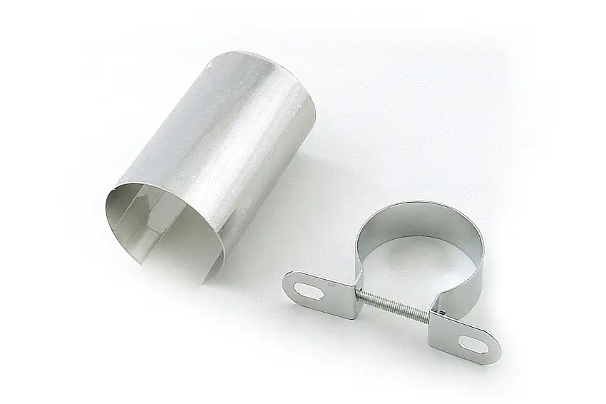 Mr. Gasket 9777 Mr. Gasket Chrome Coil Holder Bracket with Bolt - Horizontal Mount