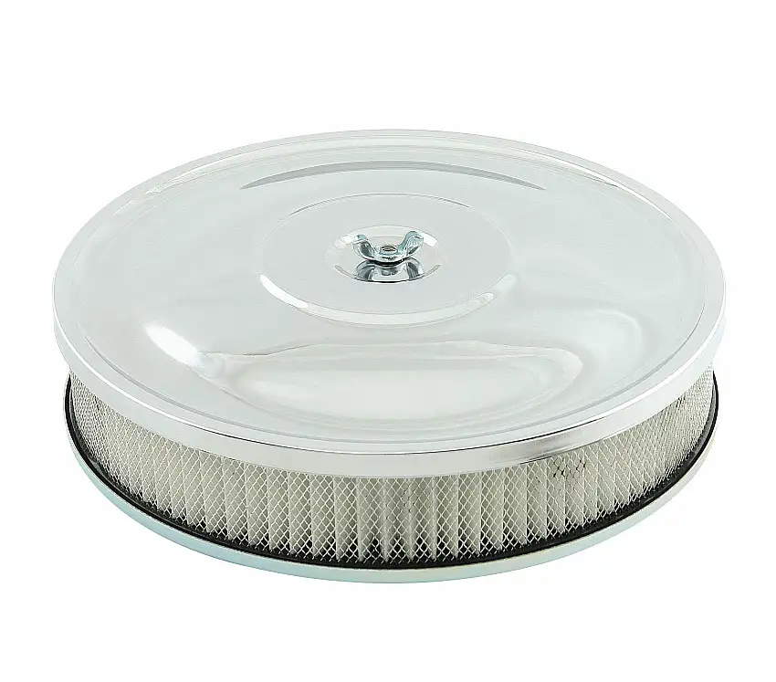 Mr. Gasket 9798 Mr. Gasket Air Cleaner -10 Inch x 2 Inch Chrome