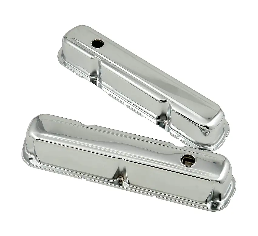 Mr. Gasket 9806 Mr. Gasket Chrome Tall-Style Valve Covers